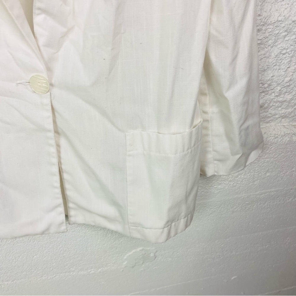 Sag Harbor Classic White lightweight Blazer size 16 - Picture 6 of 11